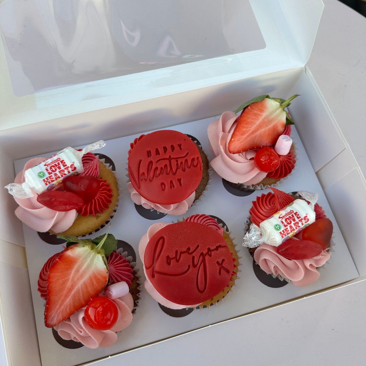 Valentines Cupcake Box