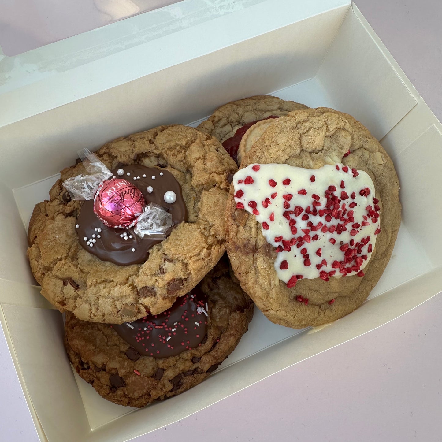 Valentines Cookie Box