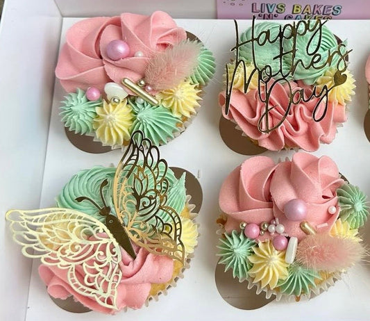 Mother’s Day Cupcakes x4